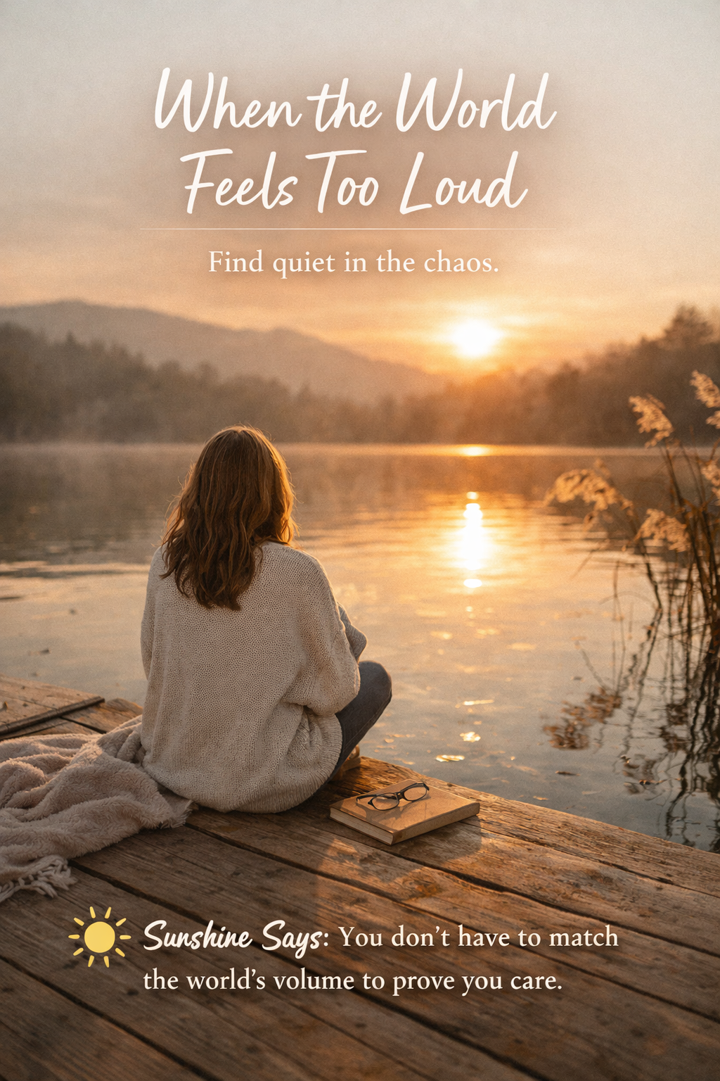 When the World Feels Just A Little Too Loud